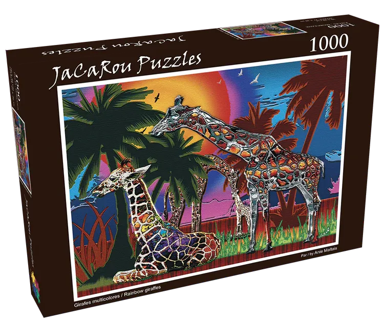 Rainbow Giraffes